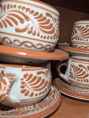 Talavera Cup And Saucer Set